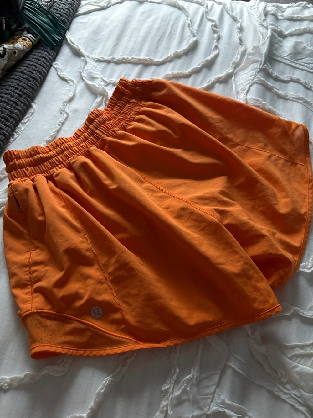 lululemon athletica Orange Athletic Women’s Shorts